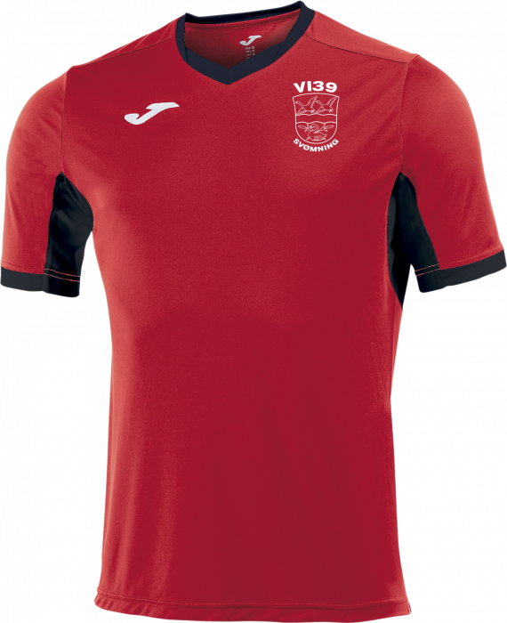 Joma - Vi39 T-Shirt - Rød & sort