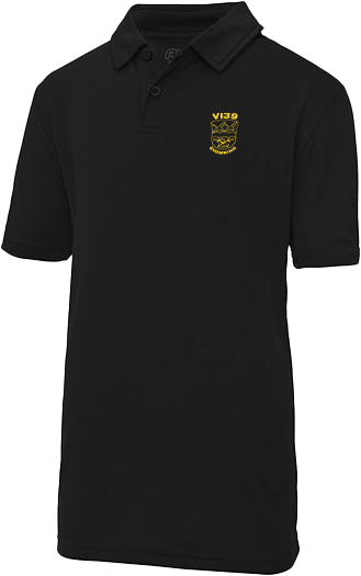 Just Cool - Vi39 Polyester Polo Men - Jet Black