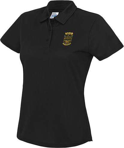 Just Cool - Polyester Polo Women - Jet Black