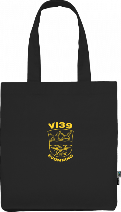 Neutral - Vi39 Tote Bag - Black