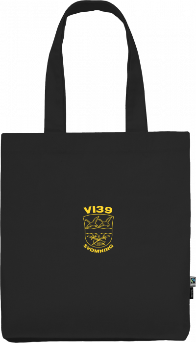 Neutral - Vi39 Tote Bag - Black